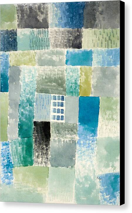 First House of a Settlement - Canvas Print