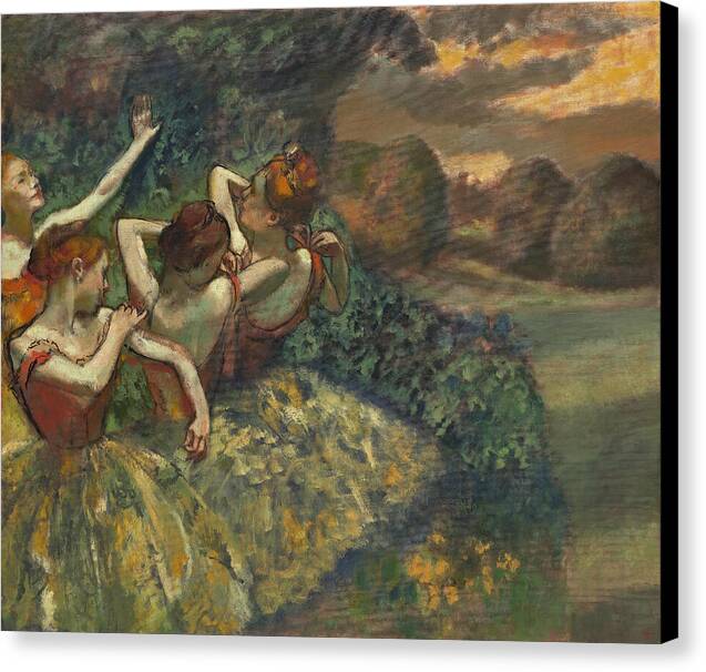Four Dancers - Canvas Print