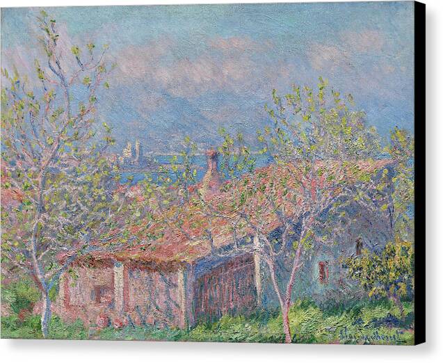 Gardener's House at Antibes - Canvas Print