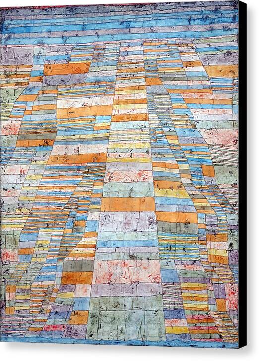 Highway and Byways - Canvas Print