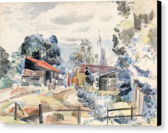 Hillingdon Church, London - Canvas Print