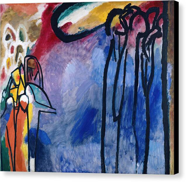 Improvisation 19 - Canvas Print