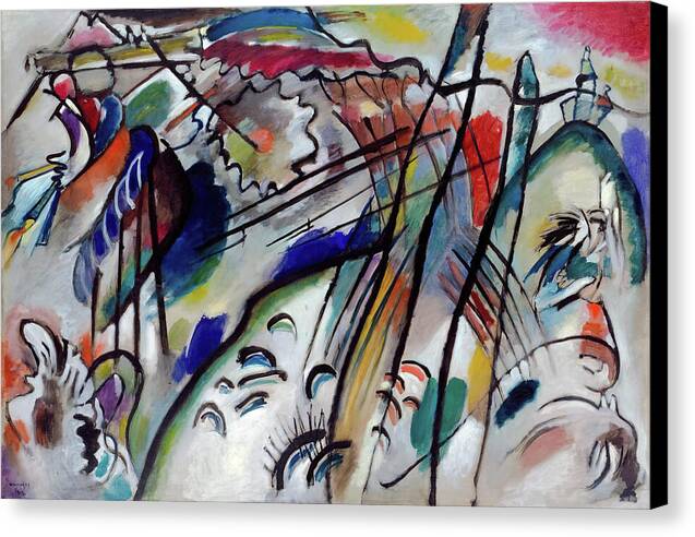 Improvisation 28 - Canvas Print