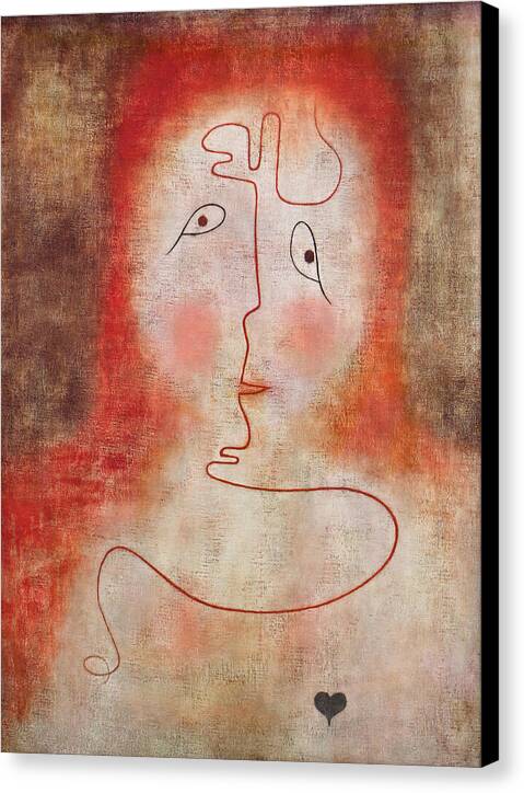 In The Magic Mirror - Canvas Print