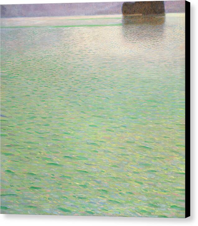 Insel im Attersee - Canvas Print
