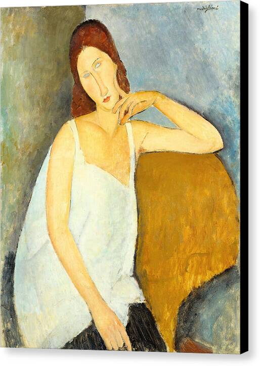 Jeanne Hebuterne - Canvas Print