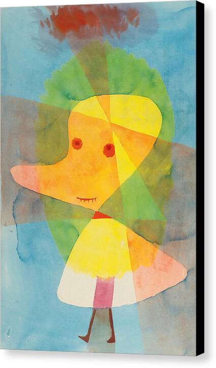 Kleiner Gartengeist - Canvas Print