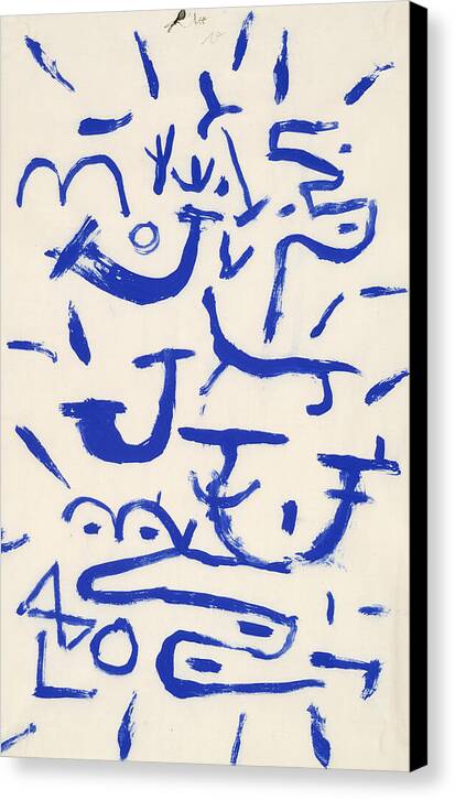 Kriechendes und Baumendes - Canvas Print