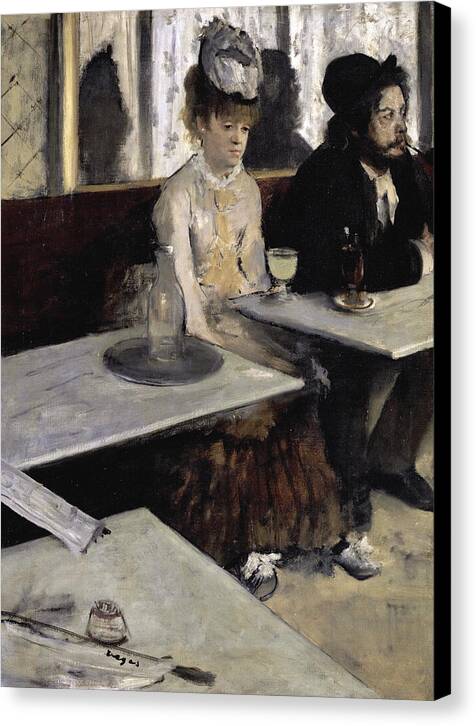L'Absinthe - Canvas Print