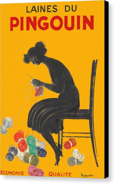 Laines du Pingouin - Canvas Print