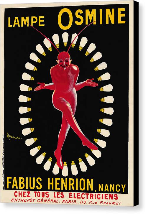 Lampe Osmine - Canvas Print