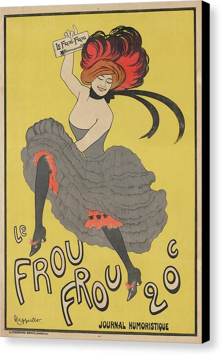 Le Frou Frou - Canvas Print