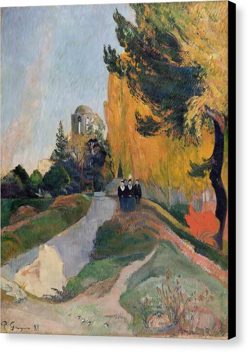 Les Alyscamps - Canvas Print
