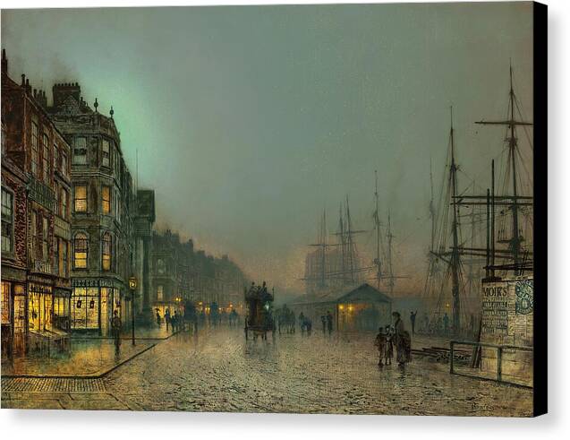 Liverpool Lights - Canvas Print