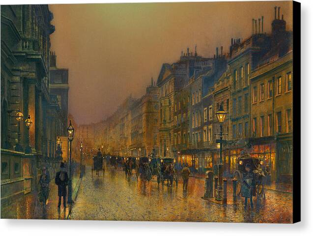 London, St James' Street - Canvas Print