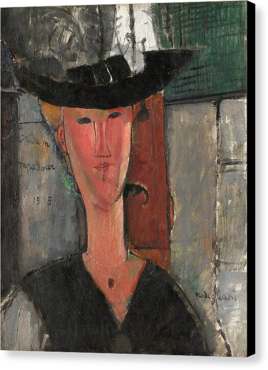 Madam Pompadour - Canvas Print