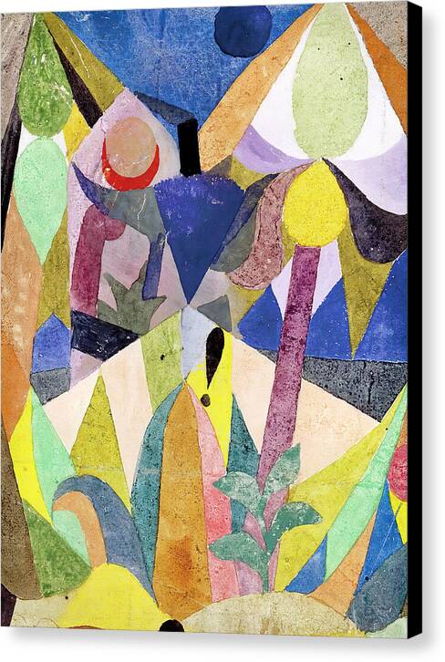 Mild Tropical Landscape - Canvas Print