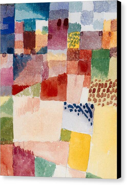 Motif from Hammamet - Canvas Print