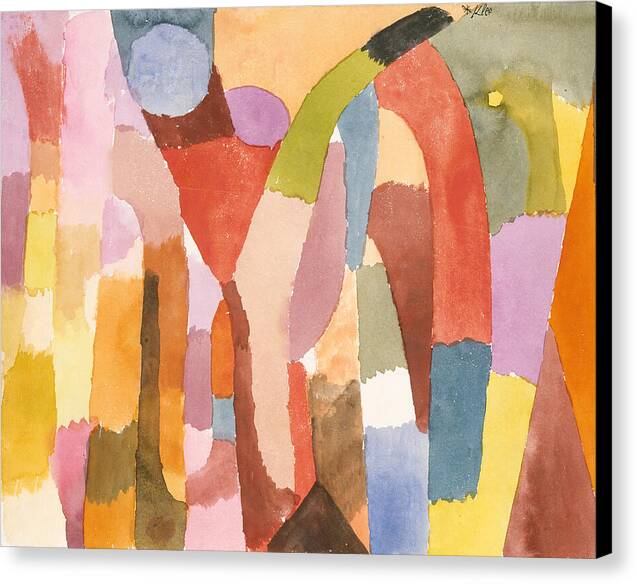 Movement of Vaulted Chambers - Canvas Print