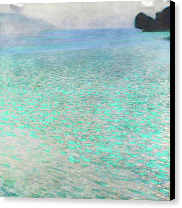 On Lake Attersee - Canvas Print