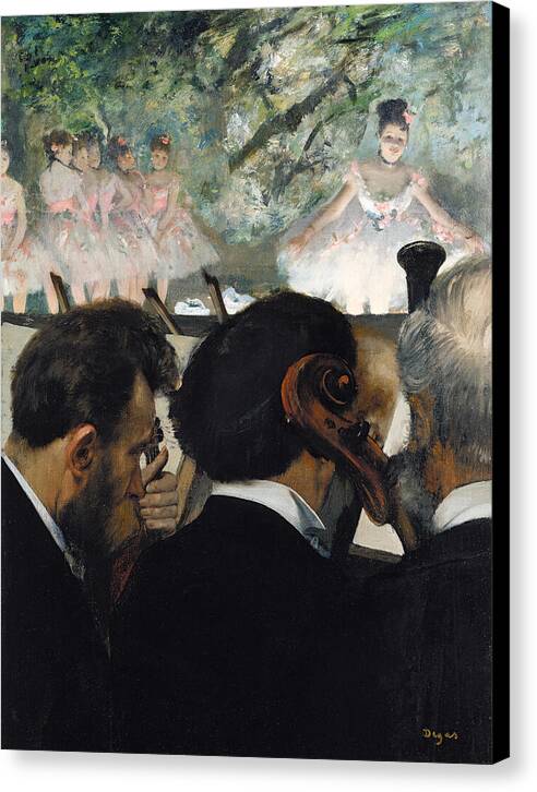 Orchestra Musicians - Canvas Print