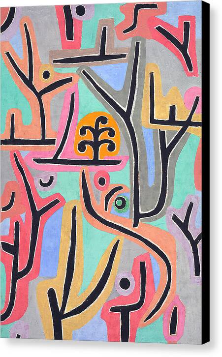 Park Near Lucerne - Canvas Print