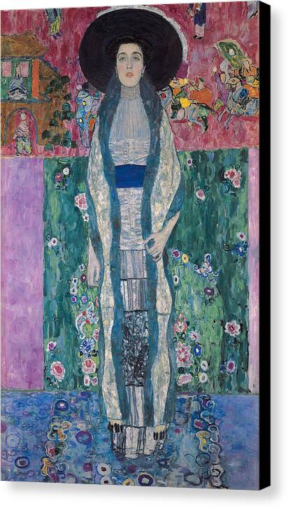 Portrait of Adele Bloch-Bauer II - Canvas Print