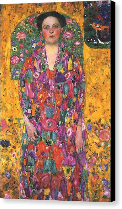 Portrait of Eugenia Primavesi - Canvas Print