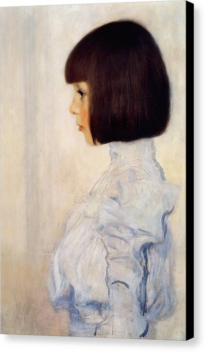 Portrait of Helene Klimt - Canvas Print