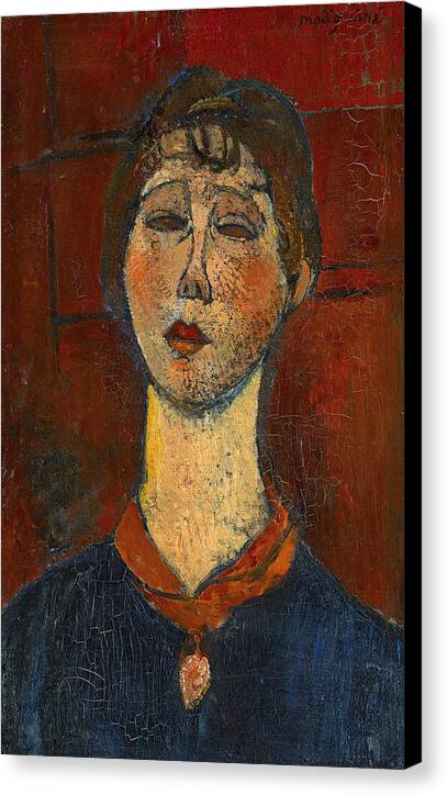 Portrait Of Madame Dorival - Canvas Print