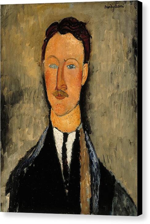 Portrait Of The Artist Leopold Survage - Canvas Print