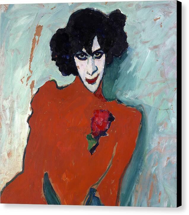 Portrait of the Dancer Alexander Sacharoff - Canvas Print