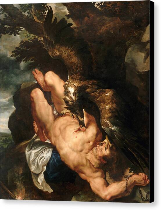 Prometheus Bound - Canvas Print