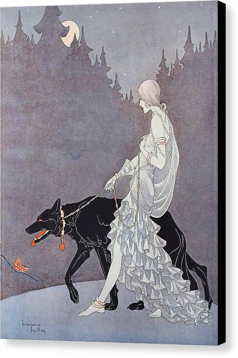 Queen of the Night - Canvas Print