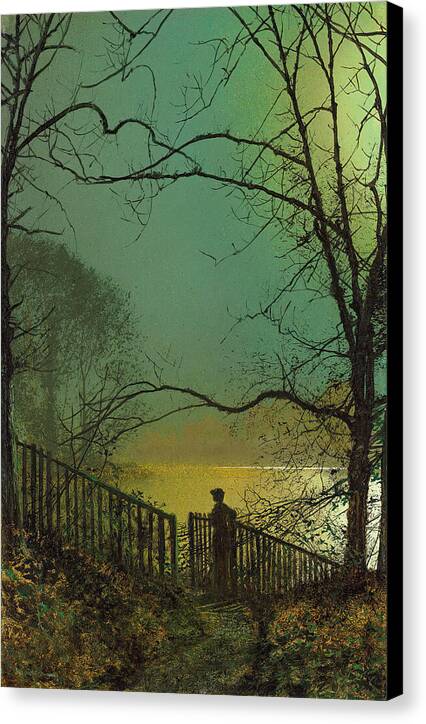 Roundhay Park Lake - Canvas Print