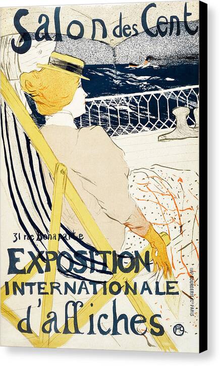 Salon des Cent - Canvas Print