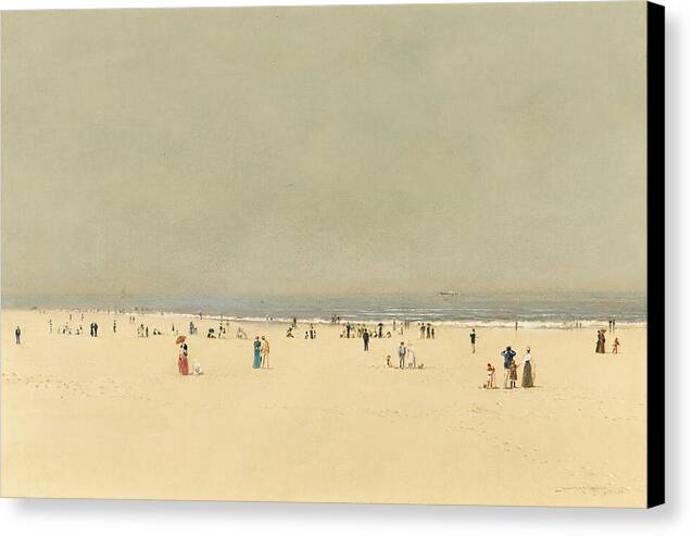 Sand, Sea and Sky, A Summer Phantasy - Canvas Print