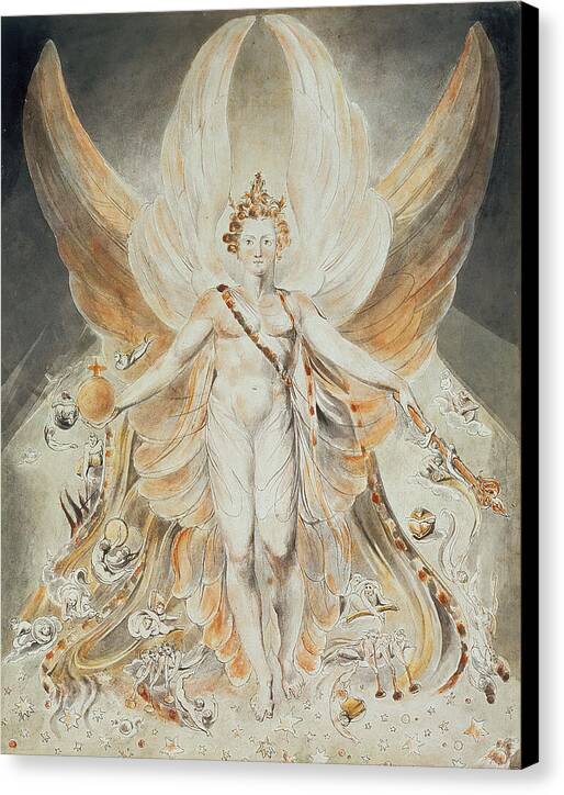Satan in His Original Glory - Canvas Print