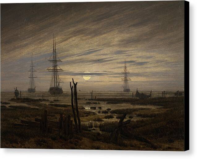 Ships at Anchor - Canvas Print