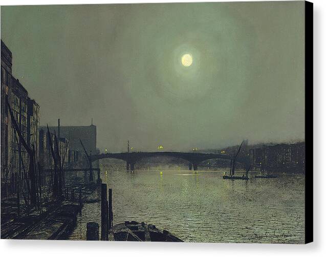 Southwark Bridge from Blackfriars - Canvas Print