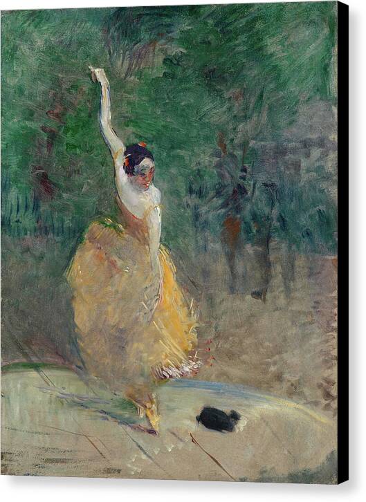 Spanish Dancer - Canvas Print