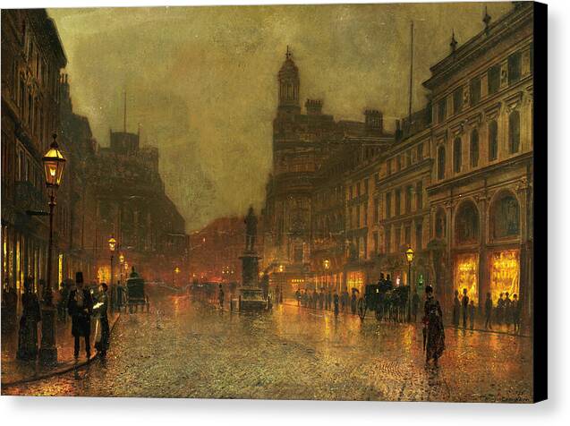 St Ann's Square, Manchester - Canvas Print
