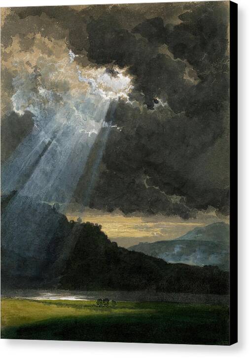 Stormy Landscape - Canvas Print
