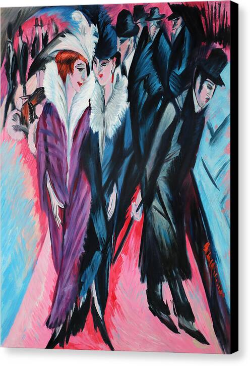 Street, Berlin - Canvas Print