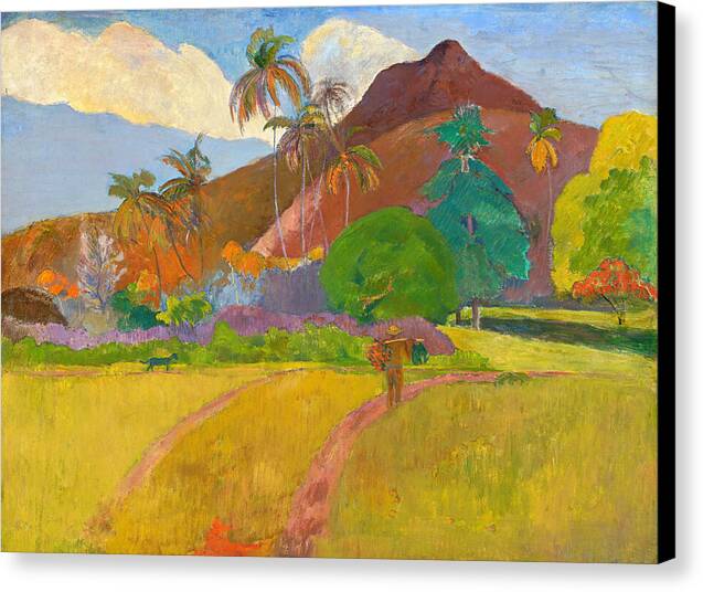 Tahitian Landscape - Canvas Print