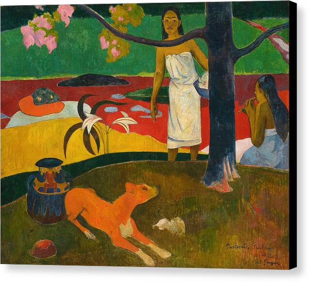 Tahitian Pastoral - Canvas Print
