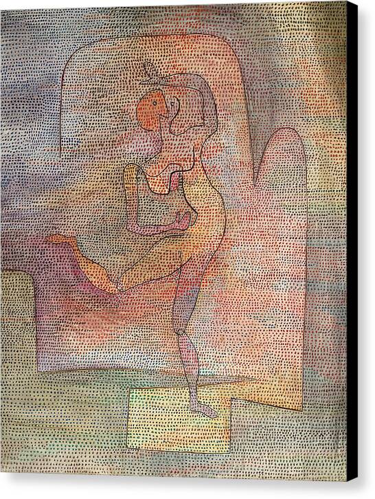 Tanzerin - Canvas Print
