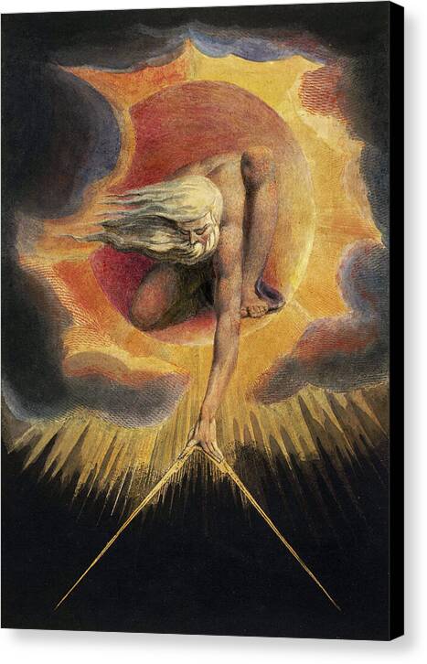 The Ancient of Days - Canvas Print
