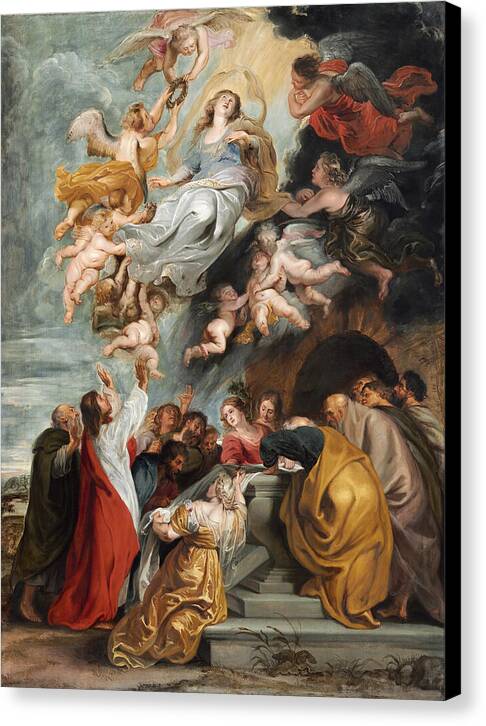 The Assumption of the Virgin - Canvas Print