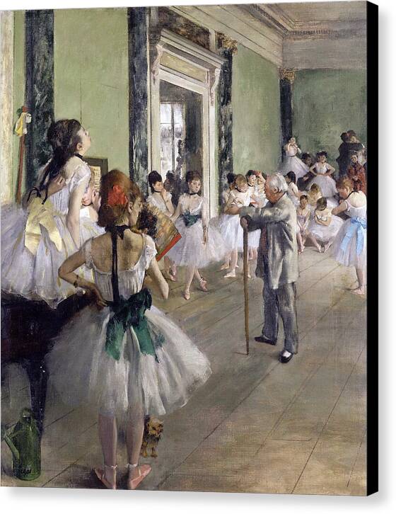 The Ballet Class - Canvas Print